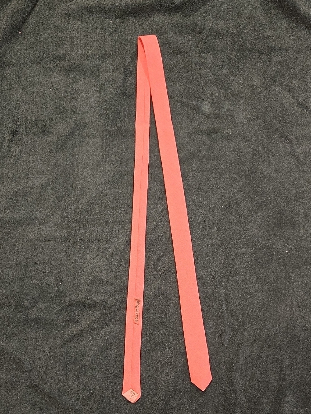 Skinny Pink Neck Tie - Vintage